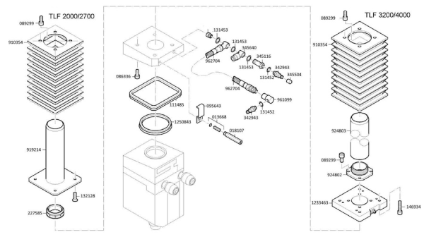 Гофрированный канал хода луча (ось Z) Ref №910354