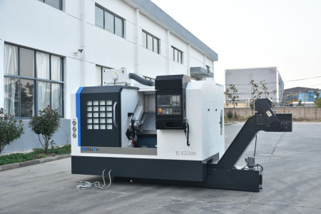 MetalTec ТС 45x500 (Комплектация ПРОМ) - Токарный станок ЧПУ с наклонной станиной