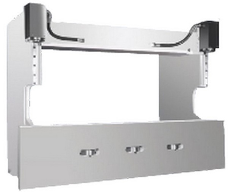 MetalTec HBM 100/3200М (Е22, ручная компенсация прогиба) листогибочный гидравлический пресс