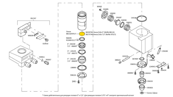 Линза ZnSe D=38.1 F=7.5" (Ref№ 97517)