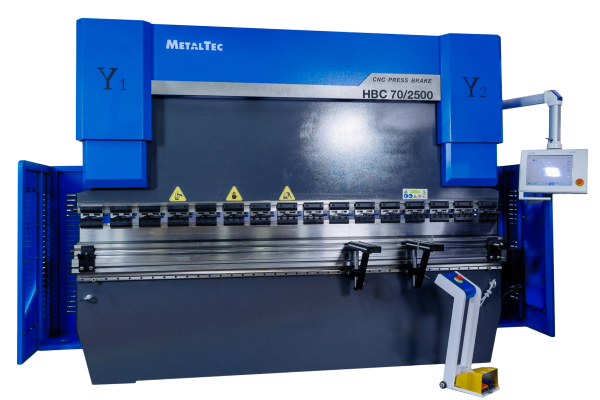 MetalTec HBC 70/2500 4+1 ЧПУ MT-15 листогибочный пресс с ЧПУ