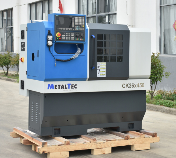 MetalTec CK 36x450 токарный станок c ЧПУ с горизонтальной станиной