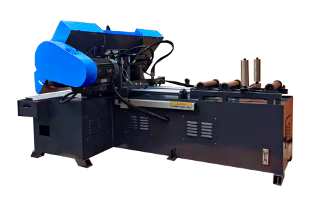 MetalTec BS 350 ZA автоматический колонный ленточнопильный станок с поворотом до 60°